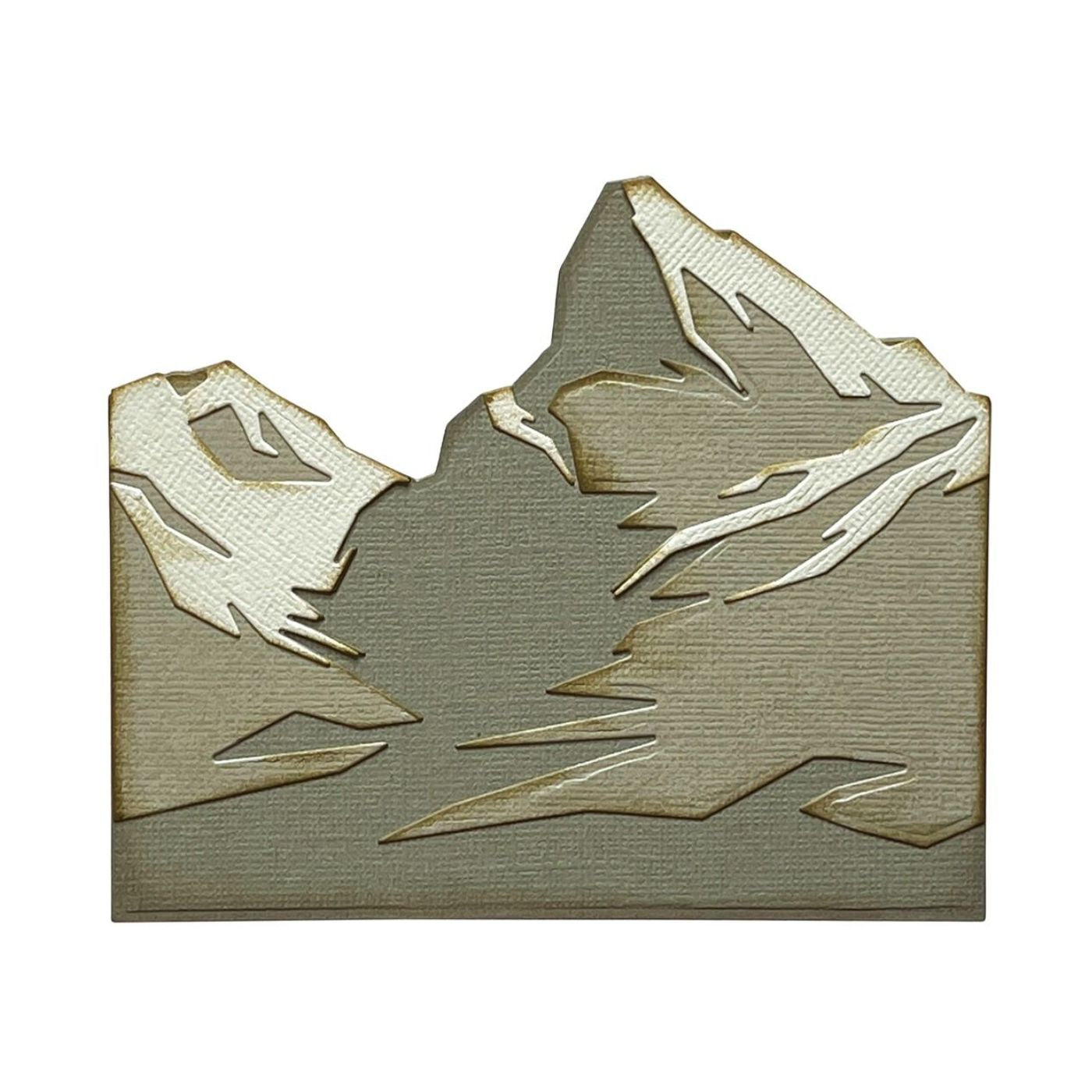 Troqueles Thinlits Cima de la montaña de Tim Holtz