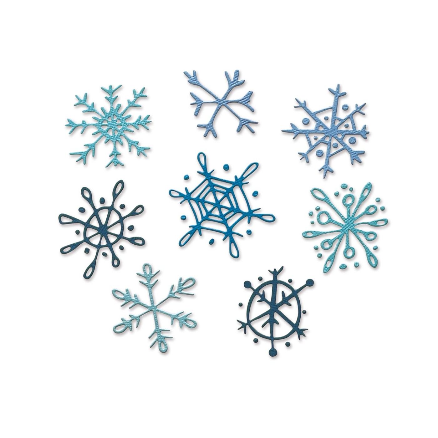 Troqueles Thinlits Tim Holtz Copos de Nieve - Navidad