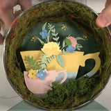 Troqueles Thinlits Taza con flores (vista 3)