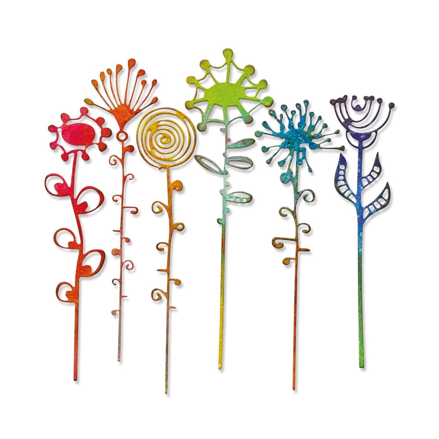 Troqueles Thinlits Tallos artísticos de Tim Holtz