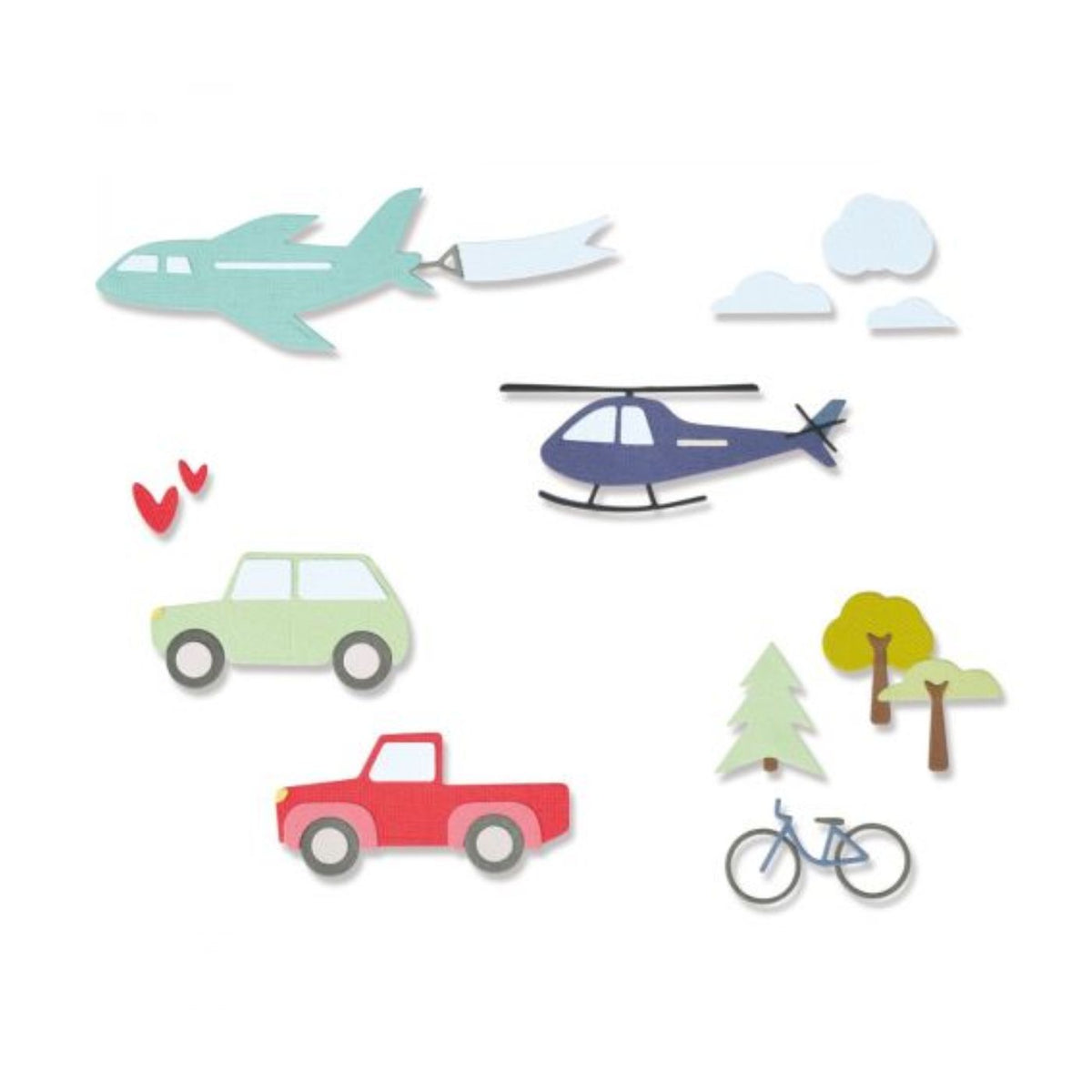 Troqueles Thinlits Transport Collection (vista 2)