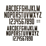 Troqueles Thinlits Alphanumeric Theory Mayúscula de Tim Holtz (vista 4)