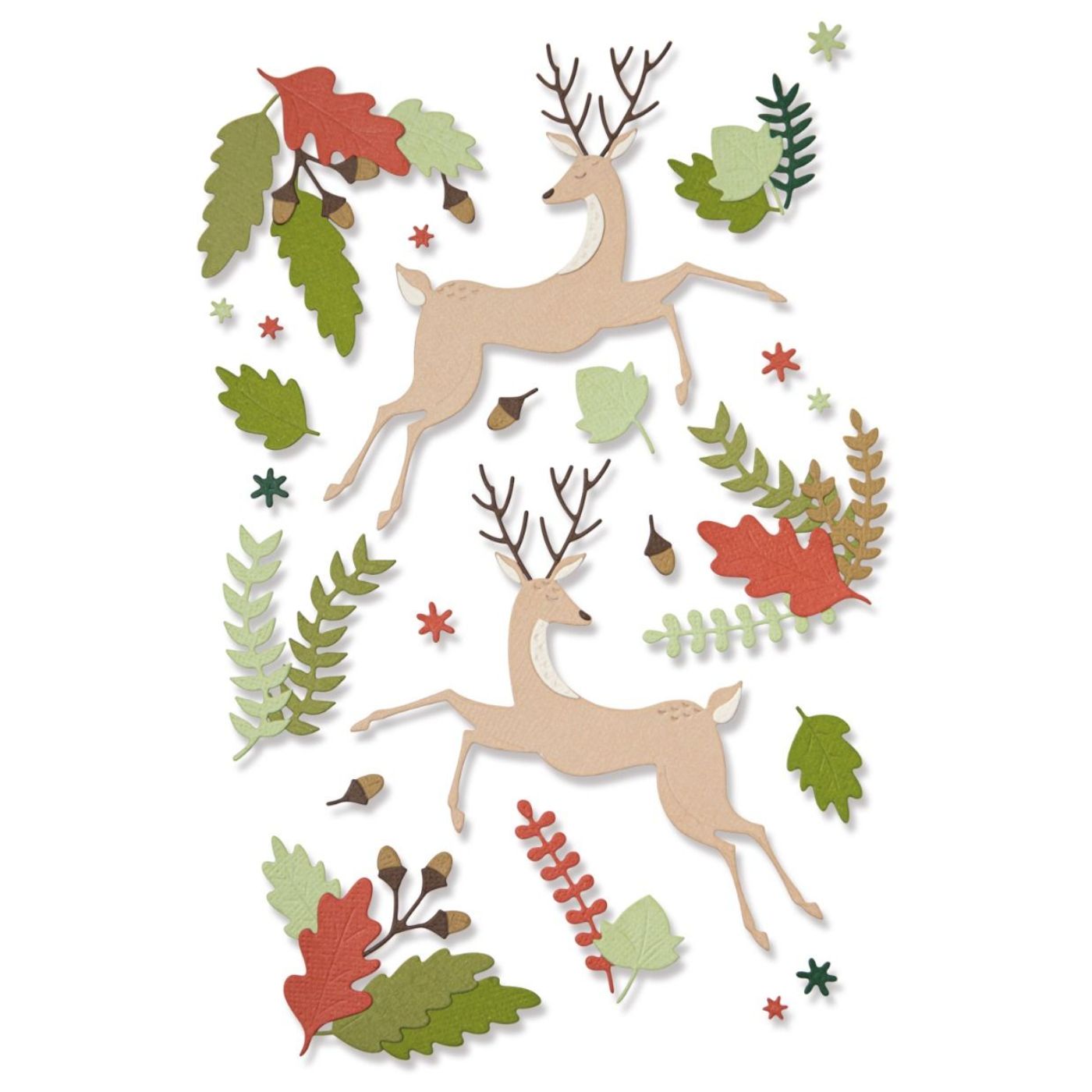 Troqueles Thinlits Reno/Venado - Navidad