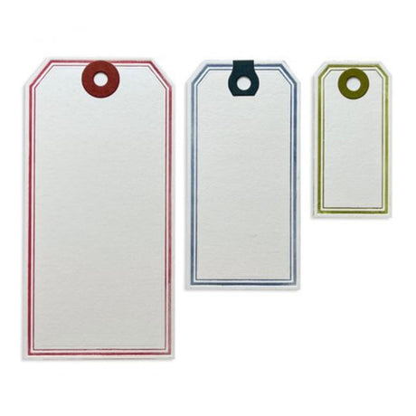 Troqueles Thinlits Framed Tags de Tim Holtz (vista 4)
