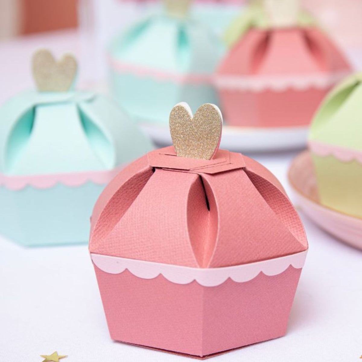 Troqueles Thinlits Plus Cajita Cupcake (vista 2)