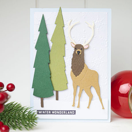 Troqueles Thinlits Animales del Bosque #2 - Navidad (vista 2)