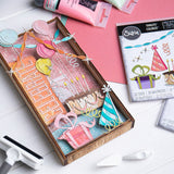 Troqueles Thinlits Alphanumeric Emporium de Tim Holtz (vista 3)