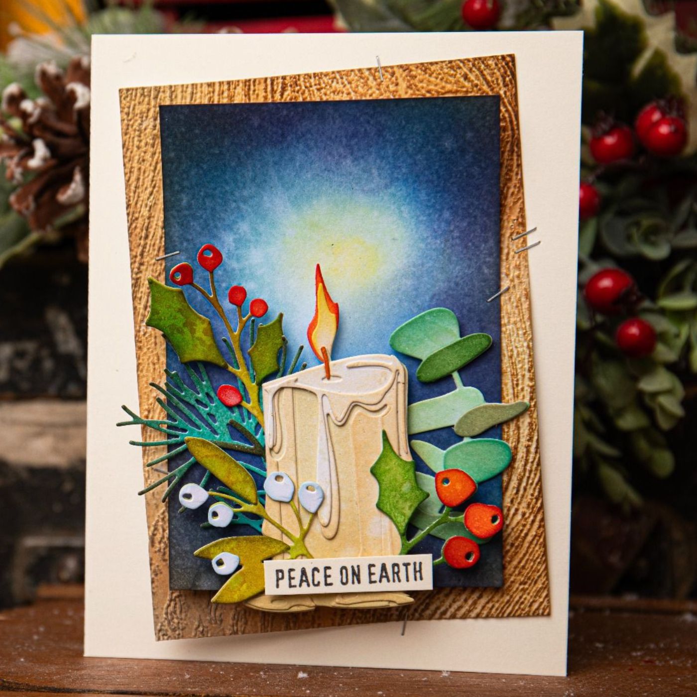 Troqueles Thinlits Colorize Candleshop/Velas de Tim Holtz