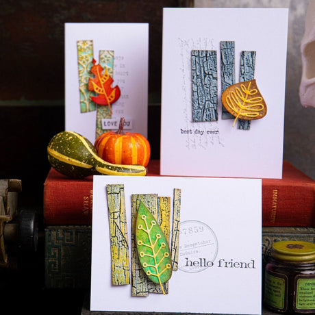 Troqueles Thinlits Hojas artísticas de Tim Holtz (vista 3)