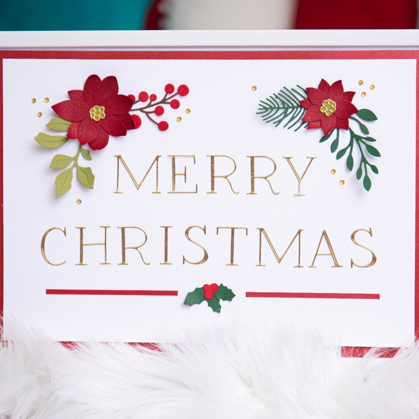 Troqueles Thinlits Follaje Festivo - Navidad