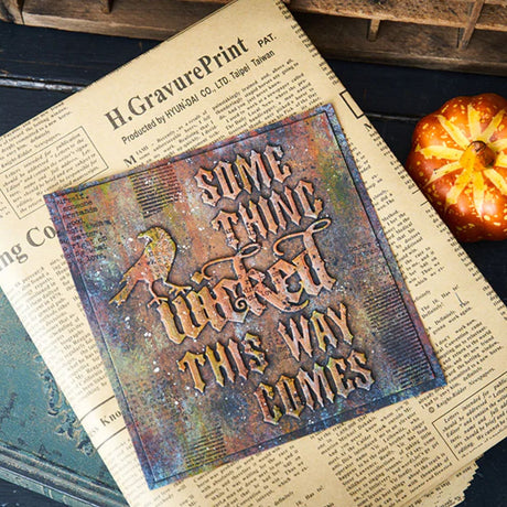 Troqueles Thinlits  Retratos Góticos de Tim Holtz - Halloween (vista 6)