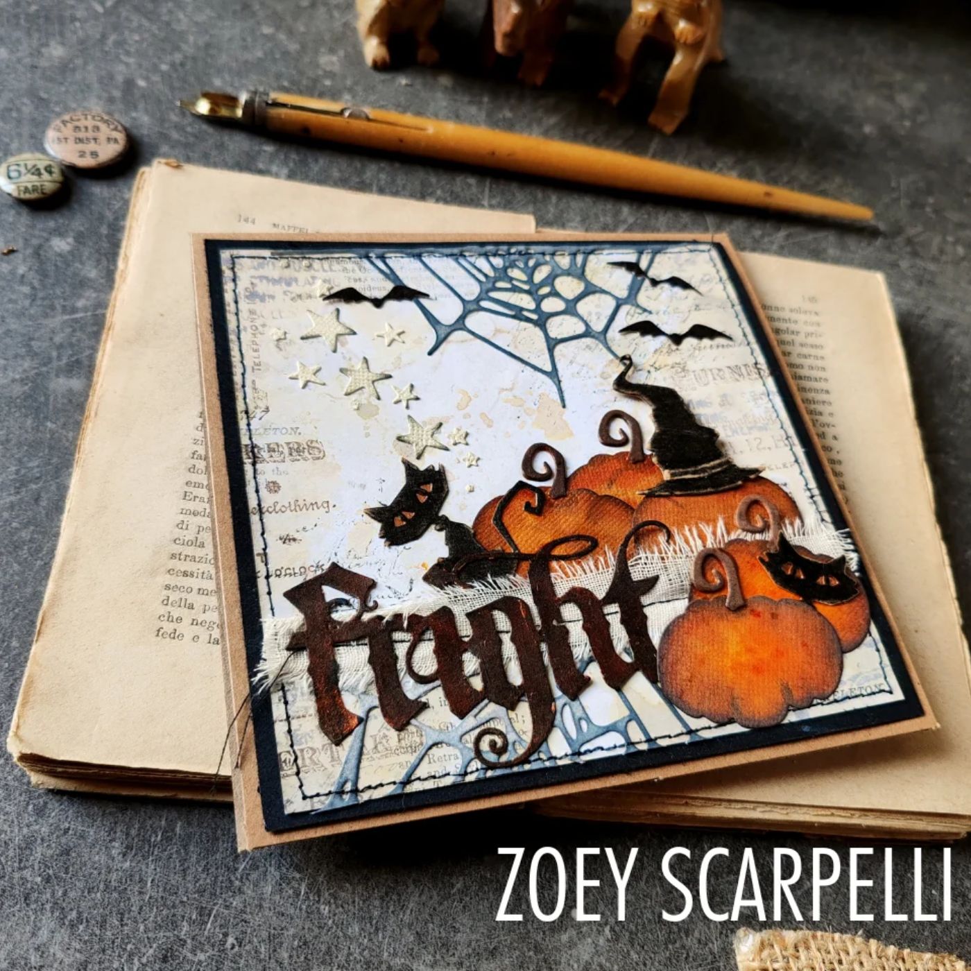 Troqueles Thinlits  Retratos Góticos de Tim Holtz - Halloween