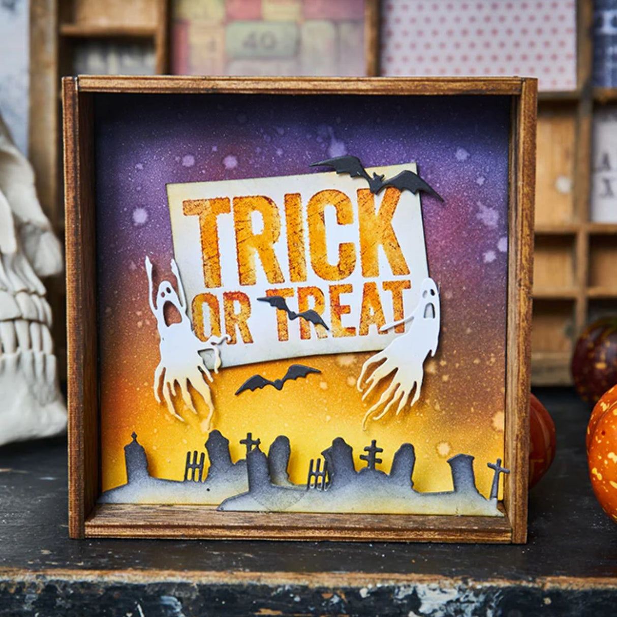 Troqueles Thinlits Noche de terror de Tim Holtz - Halloween (vista 5)