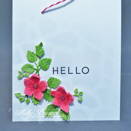 Troquel Wild Rose Corner with Overlay Blooms (vista 2)