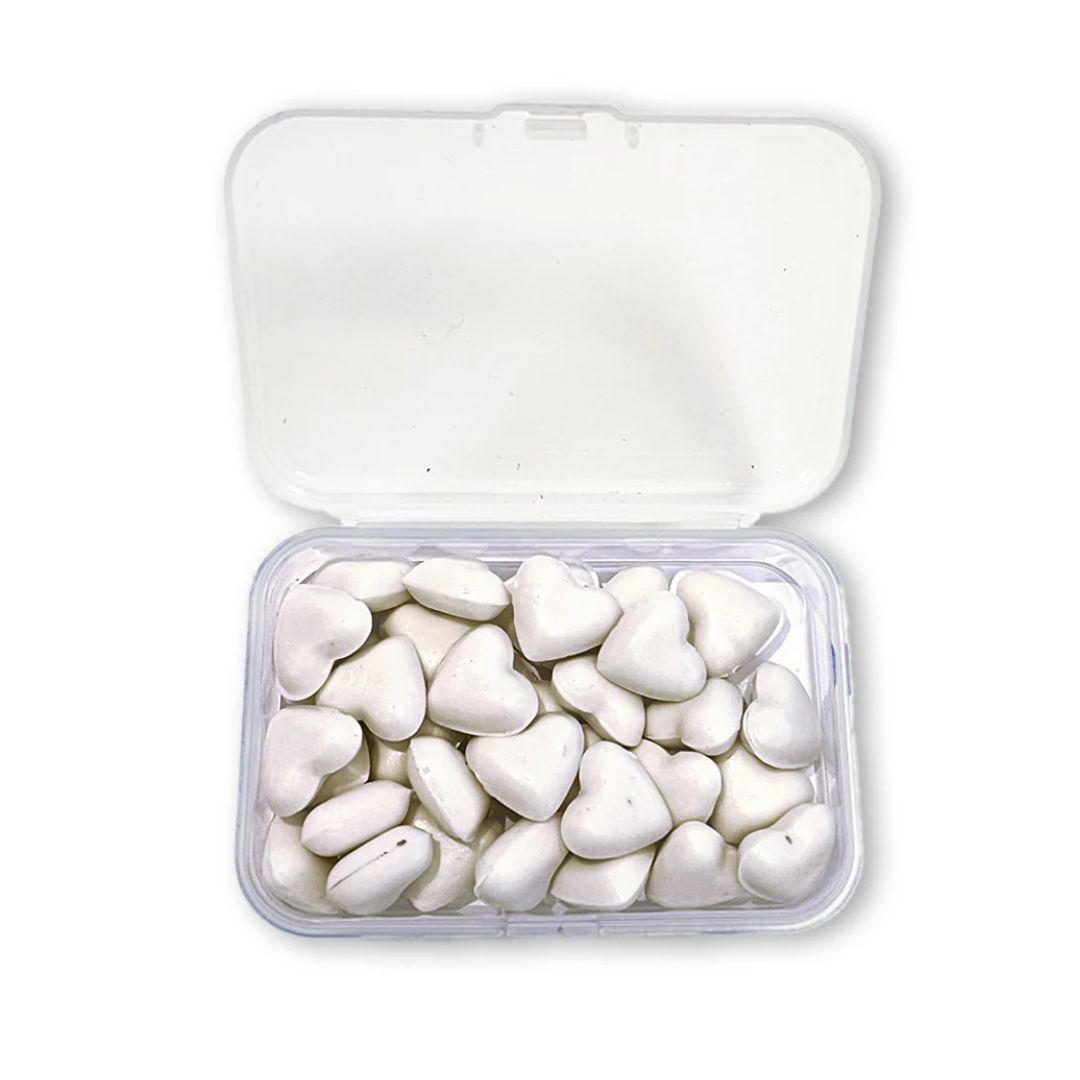Wax and Seals Cera forma de Corazón 20gr - Blanco Perla