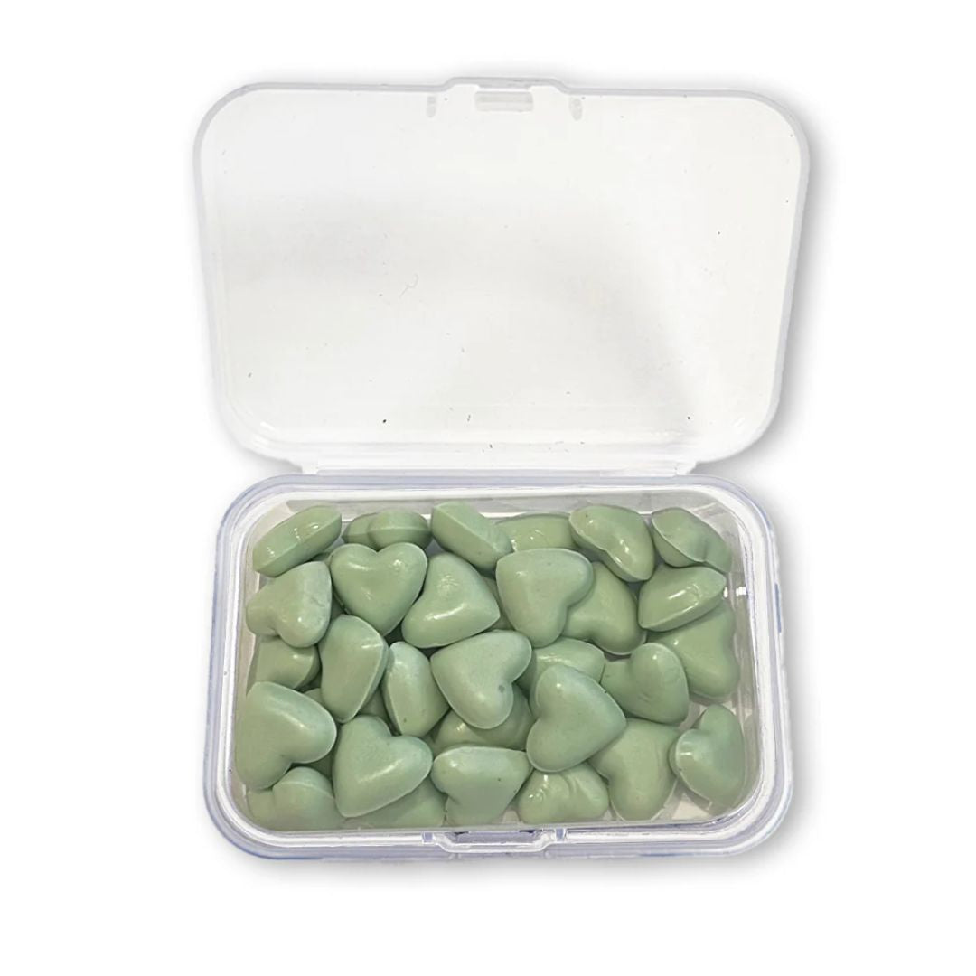 Wax and Seals Cera forma de Corazón 20gr - Menta