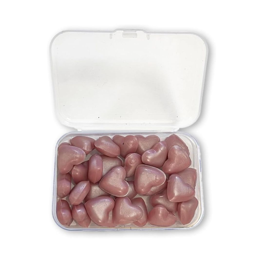 Wax and Seals Cera forma de Corazón 20gr - Rosa Perla (vista 2)