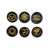 Wax and Seals Set 6 sellos diam 2,5cm - Boda (vista 2)