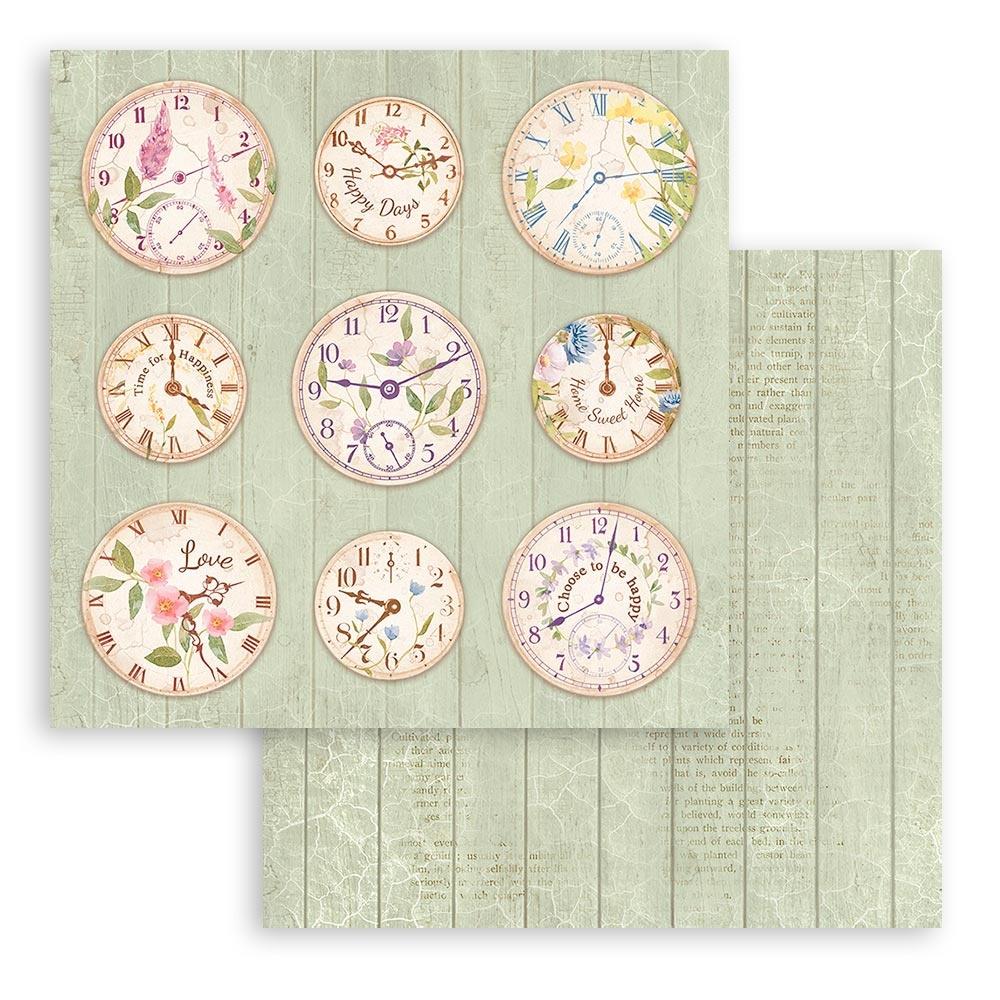 Block de cartulinas "Welcome Home Create Happines" de 20.3x20.3 cm