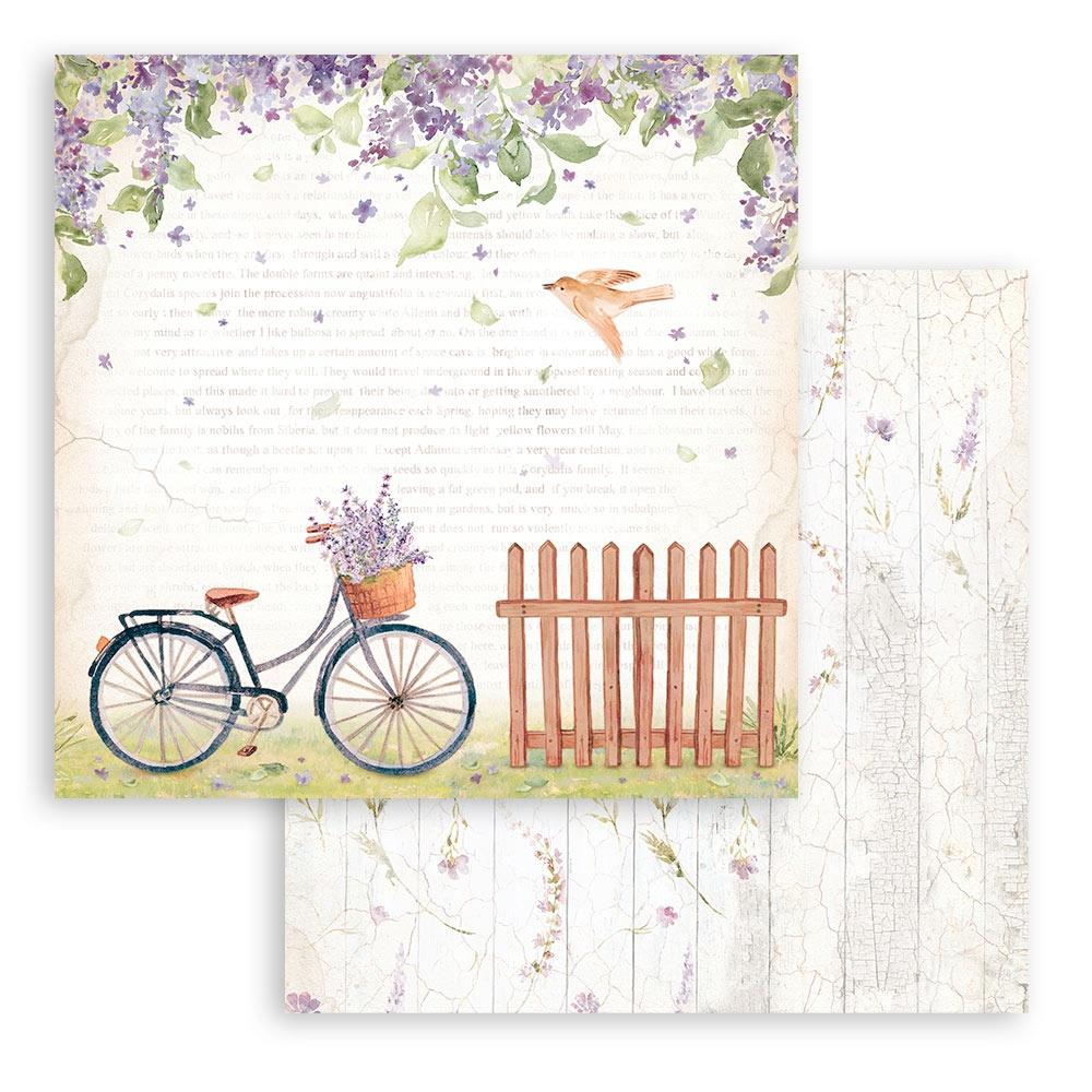 Block de cartulinas "Welcome Home Create Happines" de 20.3x20.3 cm