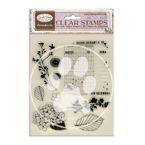 Sellos Clear Quiet Days - Hortensia