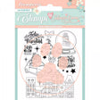 Sellos Clear 14x18cm Feliz Navidad Christmas Rose x17 de J. Rivero - Stamperia