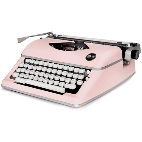 Máquina de Escribir Mecánica Typecast 30cm - Rosada