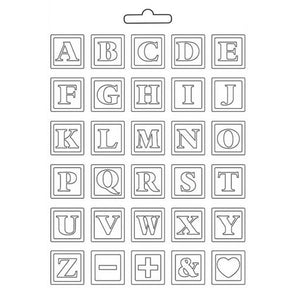 Molde Flexible A4 Alfabeto