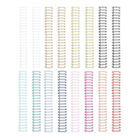 Set Anillos para Encuadernar 5/8" D-Ring - 08 Colores (vista 2)