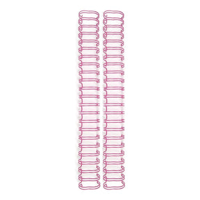 Set Anillos para Encuadernar 3/4" D-Ring - Rosa