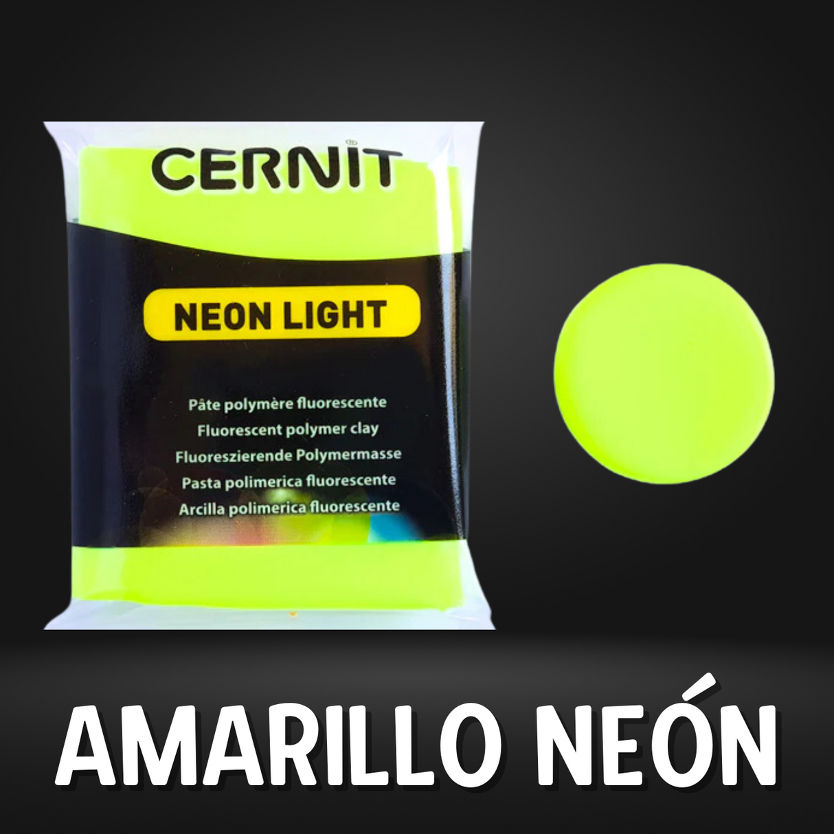 Arcilla Polimérica Neón 56g (vista 10)