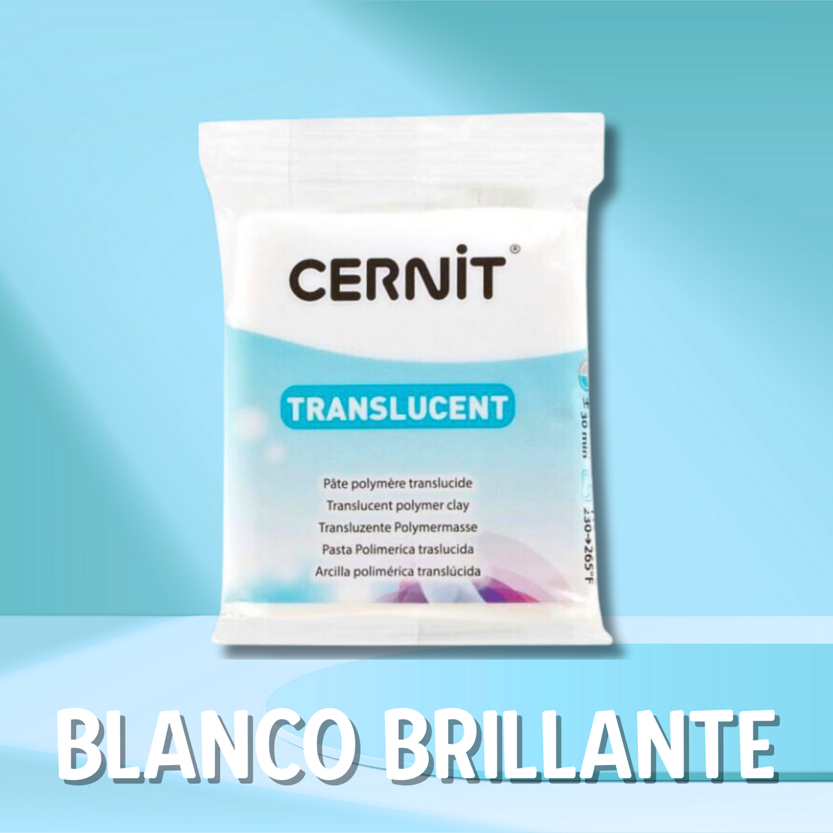 Arcilla Polimérica Translúcida brillante (vista 5)