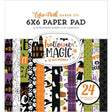 Block de cartulinas Halloween Magic 15.24x15.24cm