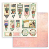 Block de cartulinas "Garden" 20.3x20.3 cm (vista 6)