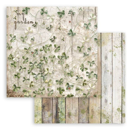 Block de cartulinas "Romantic Garden House” de 30.5x30.5 cm (vista 2)