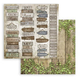 Block de cartulinas "Romantic Garden House” de 30.5x30.5 cm (vista 4)