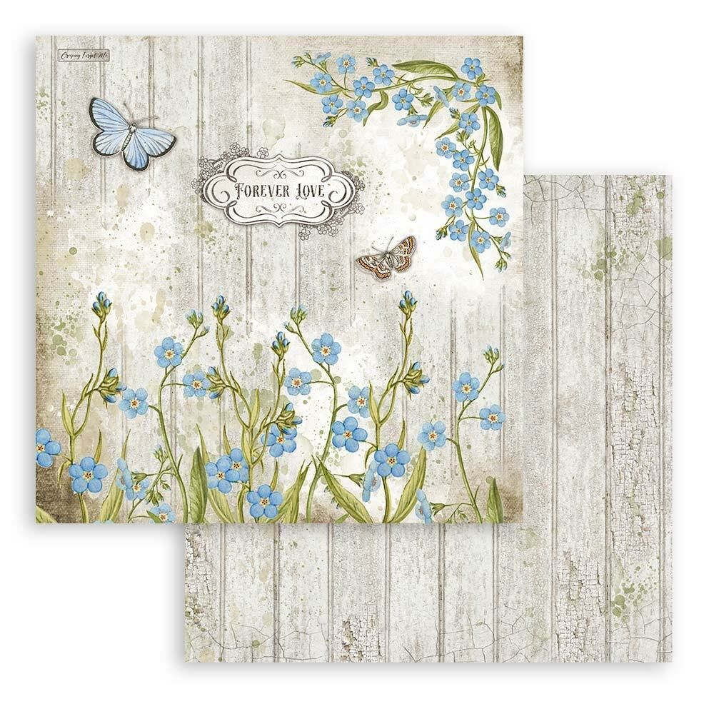Block de cartulinas "Romantic Garden House” de 30.5x30.5 cm (vista 3)