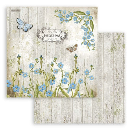 Block de cartulinas "Romantic Garden House” de 30.5x30.5 cm (vista 3)