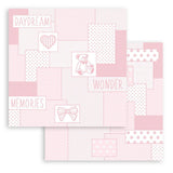 Block de cartulinas ''Fondos Babydream Blue - Niña" de 30.5x30.5cm (vista 2)