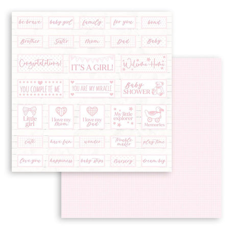Block de cartulinas ''Fondos Babydream Blue - Niña" de 30.5x30.5cm (vista 6)