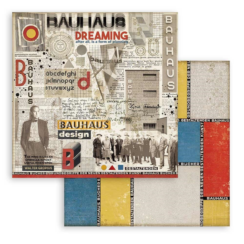 Block de cartulinas "Bauhaus” de 30.5x30.5 cm (vista 6)