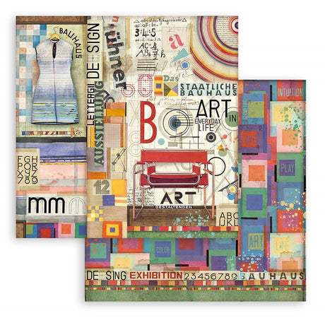 Block de cartulinas "Bauhaus” de 30.5x30.5 cm (vista 3)