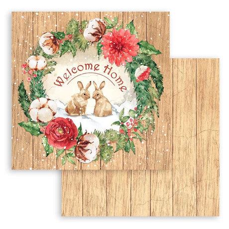 Block de cartulinas "Romantic Home for the Holidays” de 30.5x30.5 cm (vista 2)