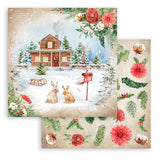 Block de cartulinas "Romantic Home for the Holidays” de 30.5x30.5 cm (vista 3)