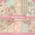 Block de cartulinas ''Shabby Rose'' de 30.5x30.5cm