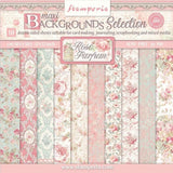 Block de cartulinas ''Fondos Rose Parfum" de 30.5x30.5cm