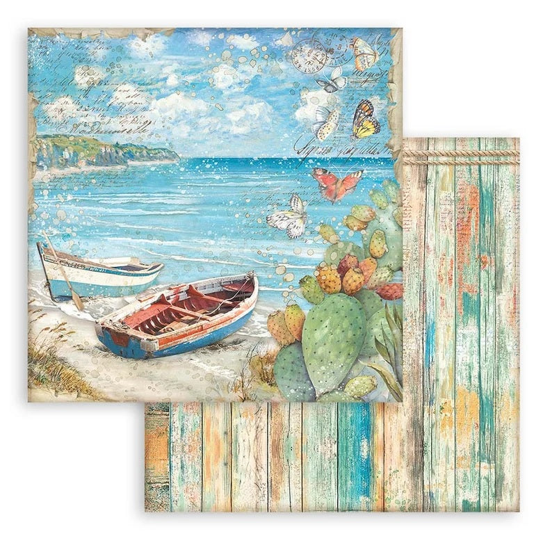 Block de cartulinas ''Blue Dream'' de 30.5x30.5cm (vista 2)