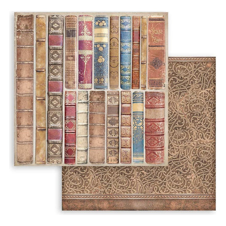 Block de cartulinas "Fondos Vintage Library" de 30.5x30.5cm (vista 6)