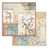 Block de cartulinas "Christmas Greetings” de 30.5x30.5 cm (vista 4)