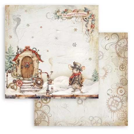 Block de cartulinas "Romantic Gear Up For Christmas" de 30.5x30.5 cm - Navidad (vista 2)